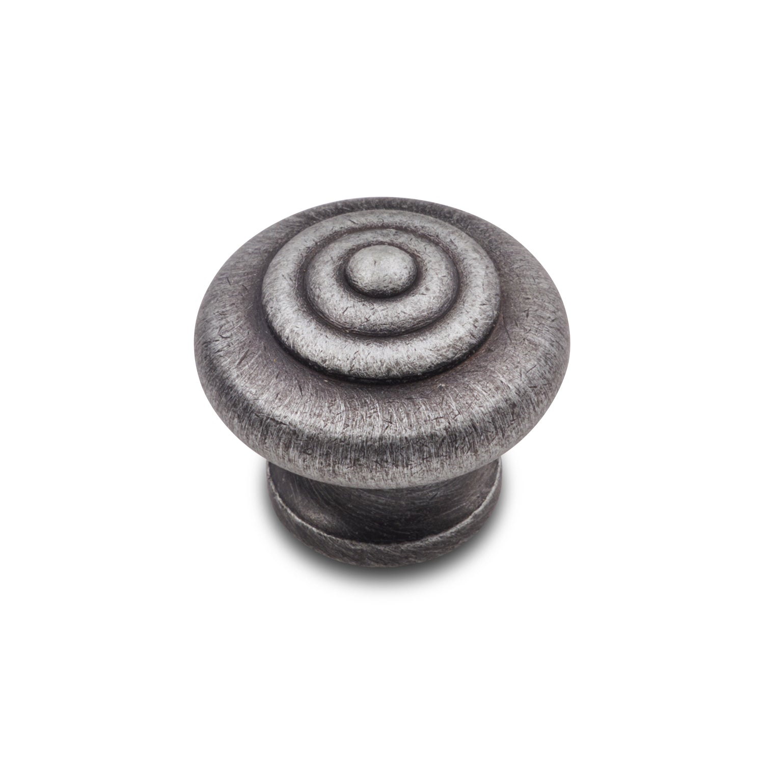 RK International - Miscellaneous Knobs - Solid Cabinet Knob with Circle @ Top
