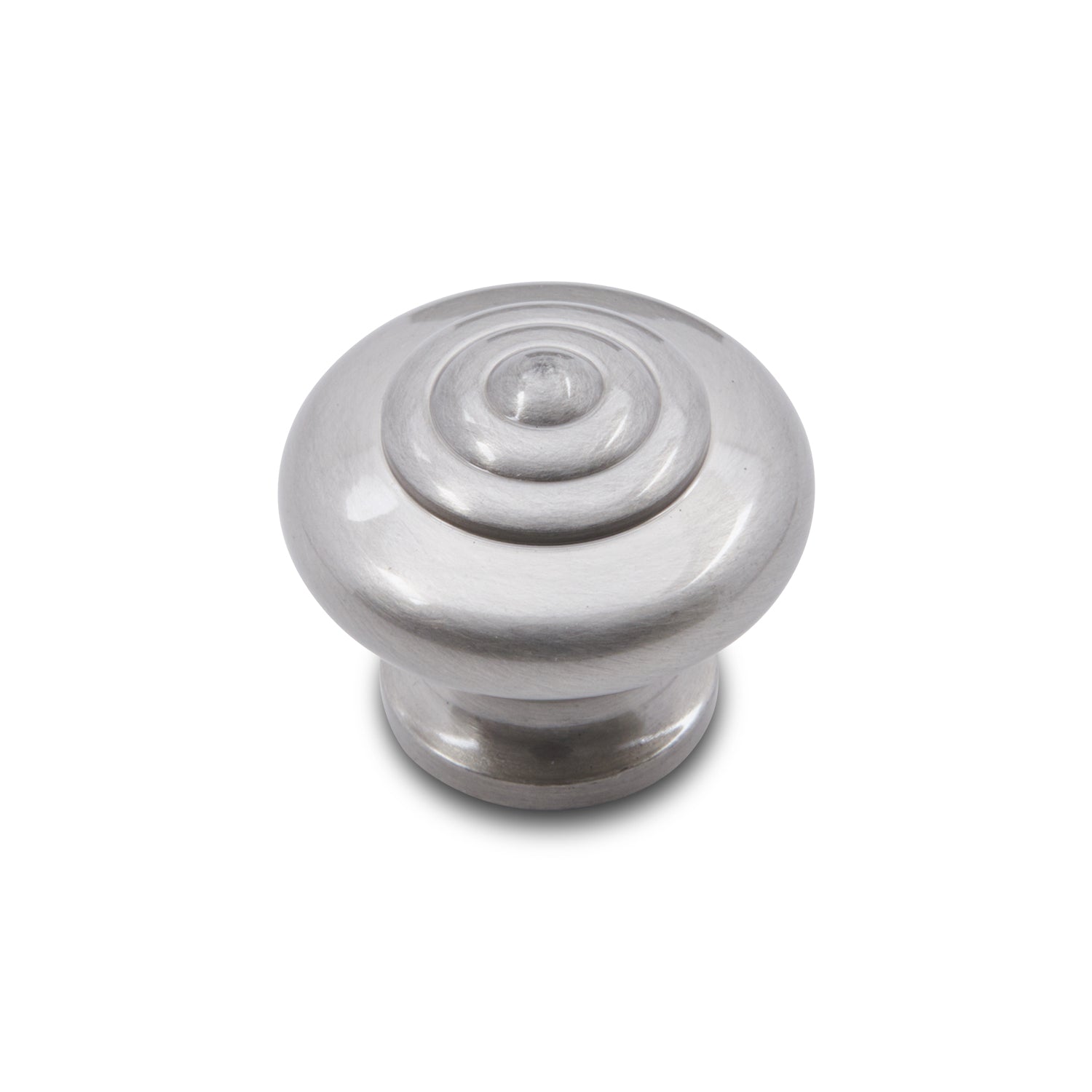 RK International - Miscellaneous Knobs - Solid Cabinet Knob with Circle @ Top