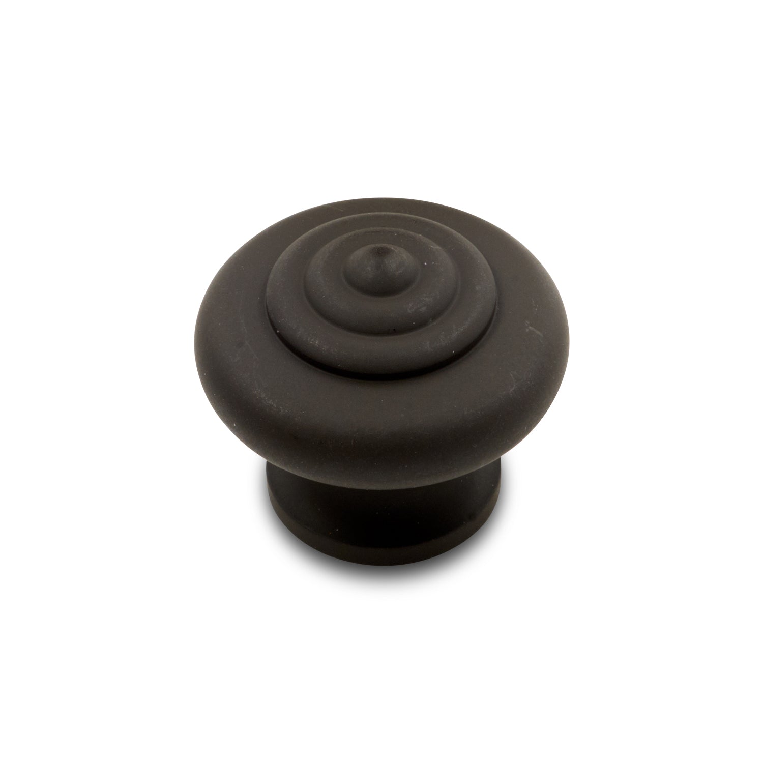 RK International - Miscellaneous Knobs - Solid Cabinet Knob with Circle @ Top