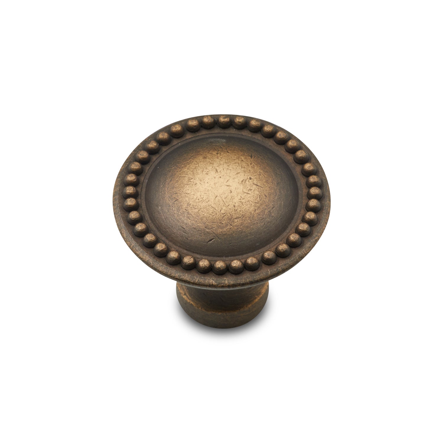 RK International - Beaded - Cabinet Knob with Beaded Edge