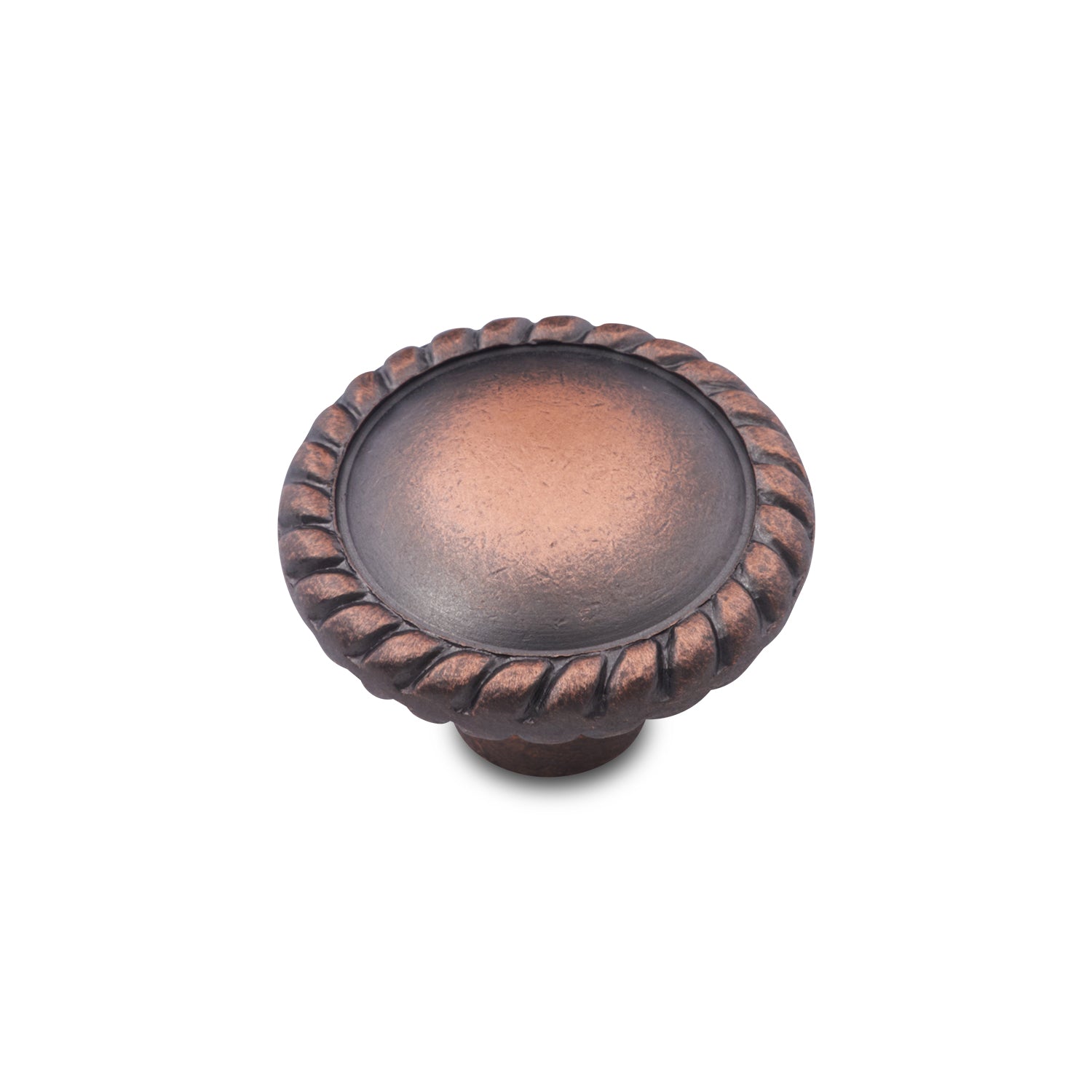 RK International - Rope - Plain Cabinet Knob with Rope @ Edge