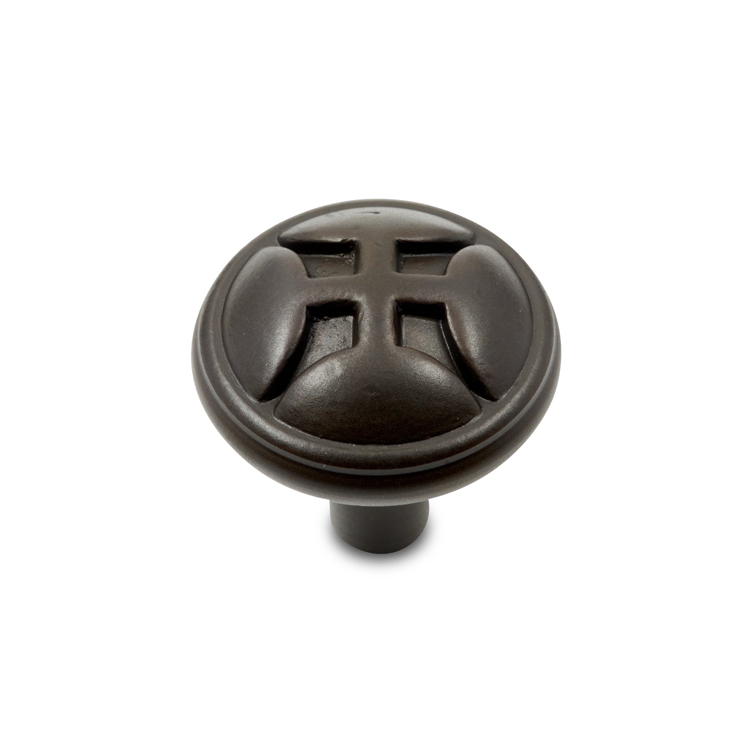 RK International - Miscellaneous Knobs - Solid Four Petal Cabinet Knob