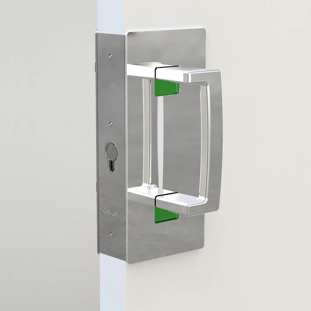 Cavity Sliders - CaviLock CL400 ADA - Privacy Magnetic Pocket Door Pull Handle