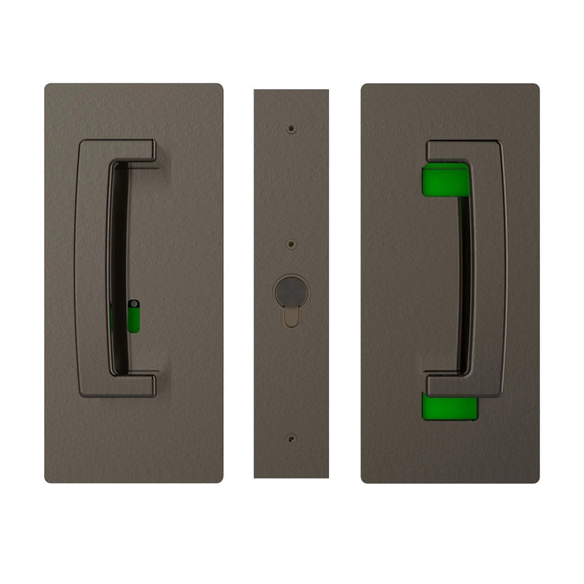 Cavity Sliders - CaviLock CL400 ADA - Privacy Magnetic Pocket Door Pull Handle