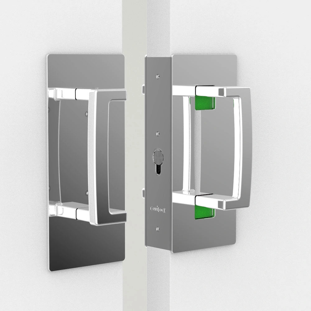 Cavity Sliders - CaviLock CL400 ADA - Magnetic Bi-Parting Pocket Door Pull Handle