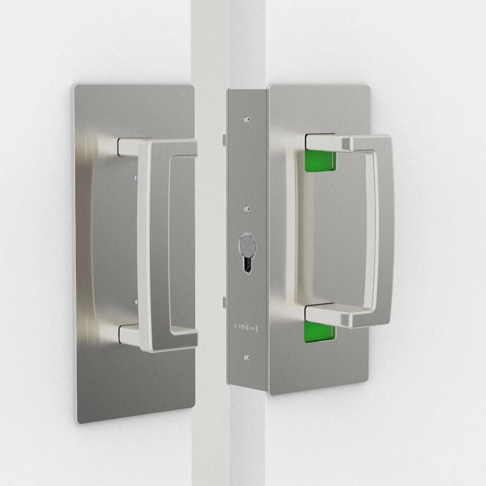 Cavity Sliders - CaviLock CL400 ADA - Magnetic Bi-Parting Pocket Door Pull Handle