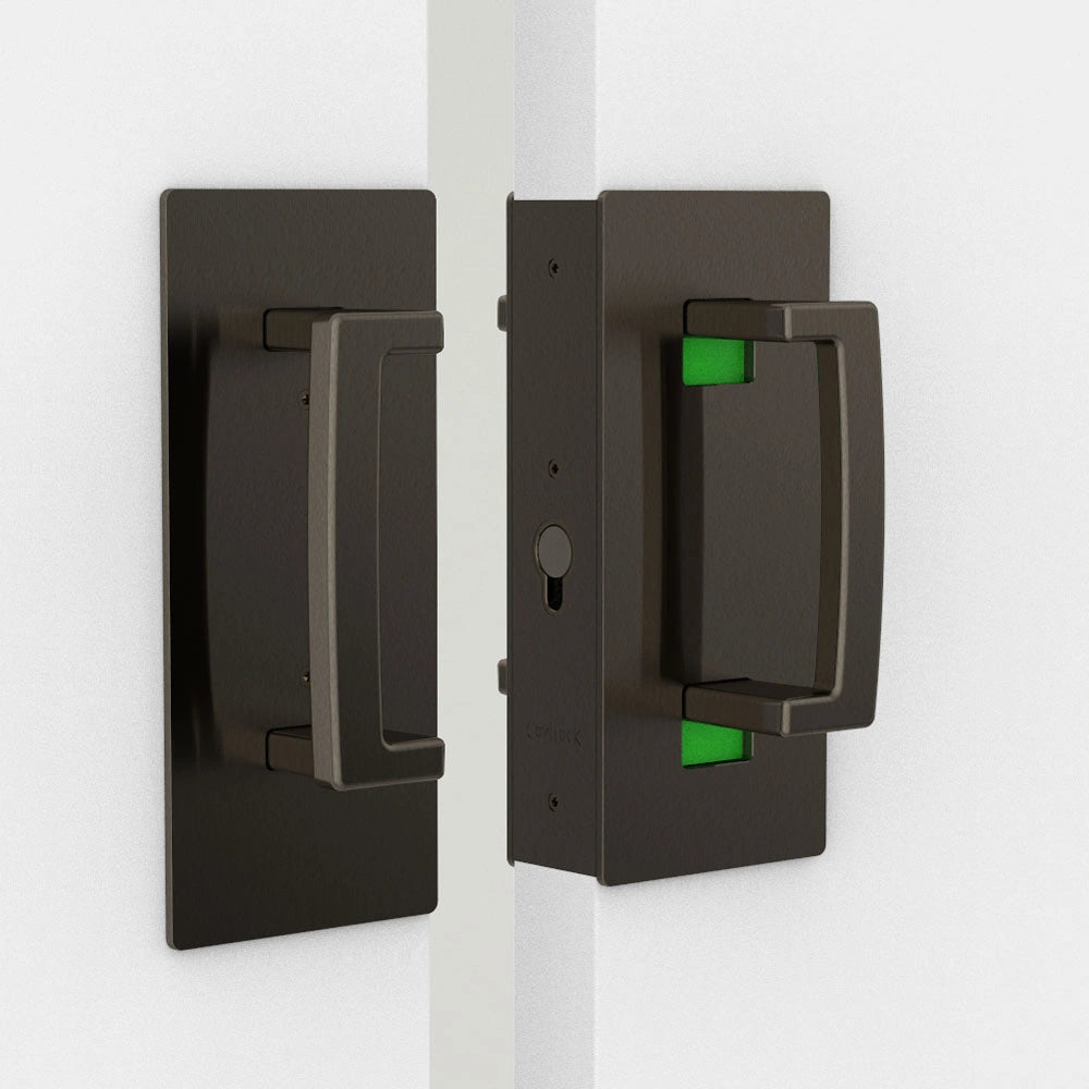 Cavity Sliders - CaviLock CL400 ADA - Magnetic Bi-Parting Pocket Door Pull Handle