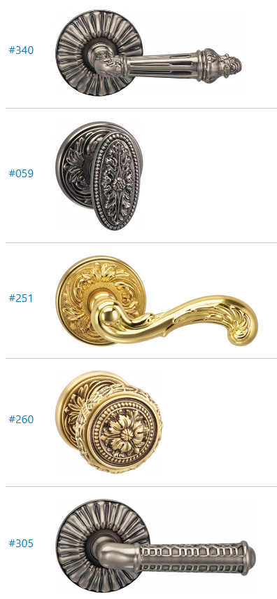 Omnia GEORGICA Classico Entrance Handleset