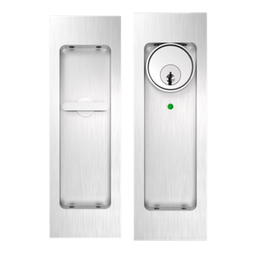 Accurate - Pocket Door Sets - Concealed Fastener (Entry w/ Indicator)
