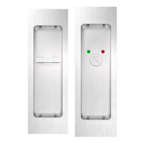 Accurate - Pocket Door Sets - Concealed Fastener (Privacy w/ Indicator)