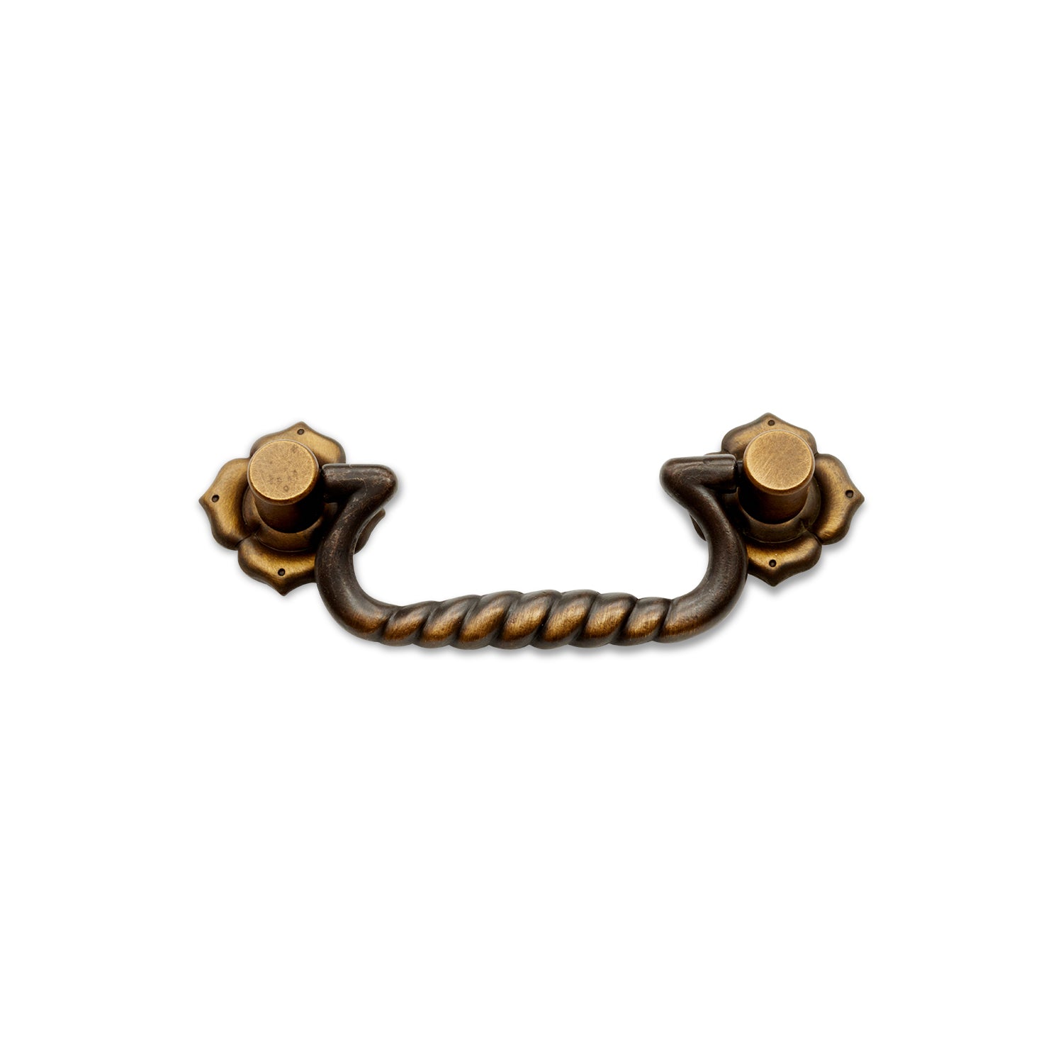 RK International - Miscellaneous Pulls - 3" Rope Bail Cabinet Pull with Clover Ends