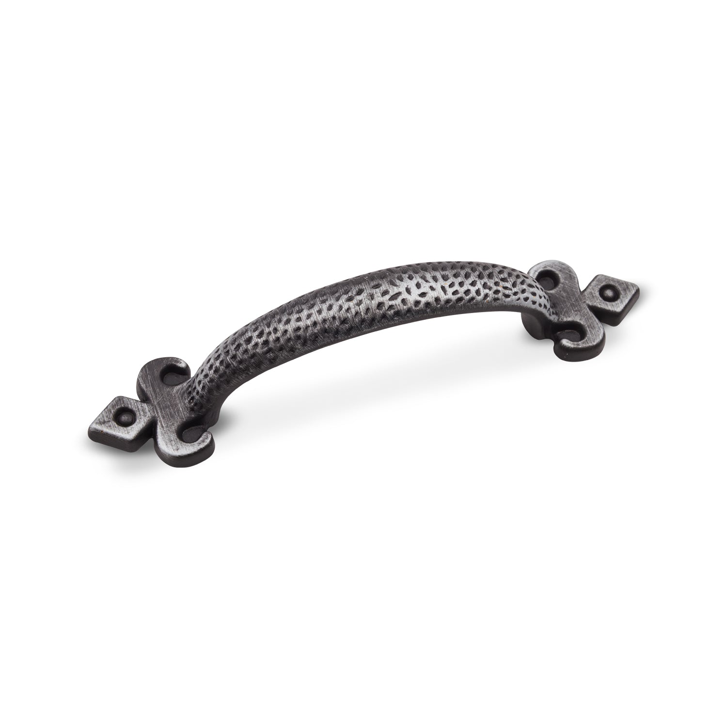 RK International - Divet Indents - 3" Divet Indent Bow Cabinet Pull with Gothic Ends