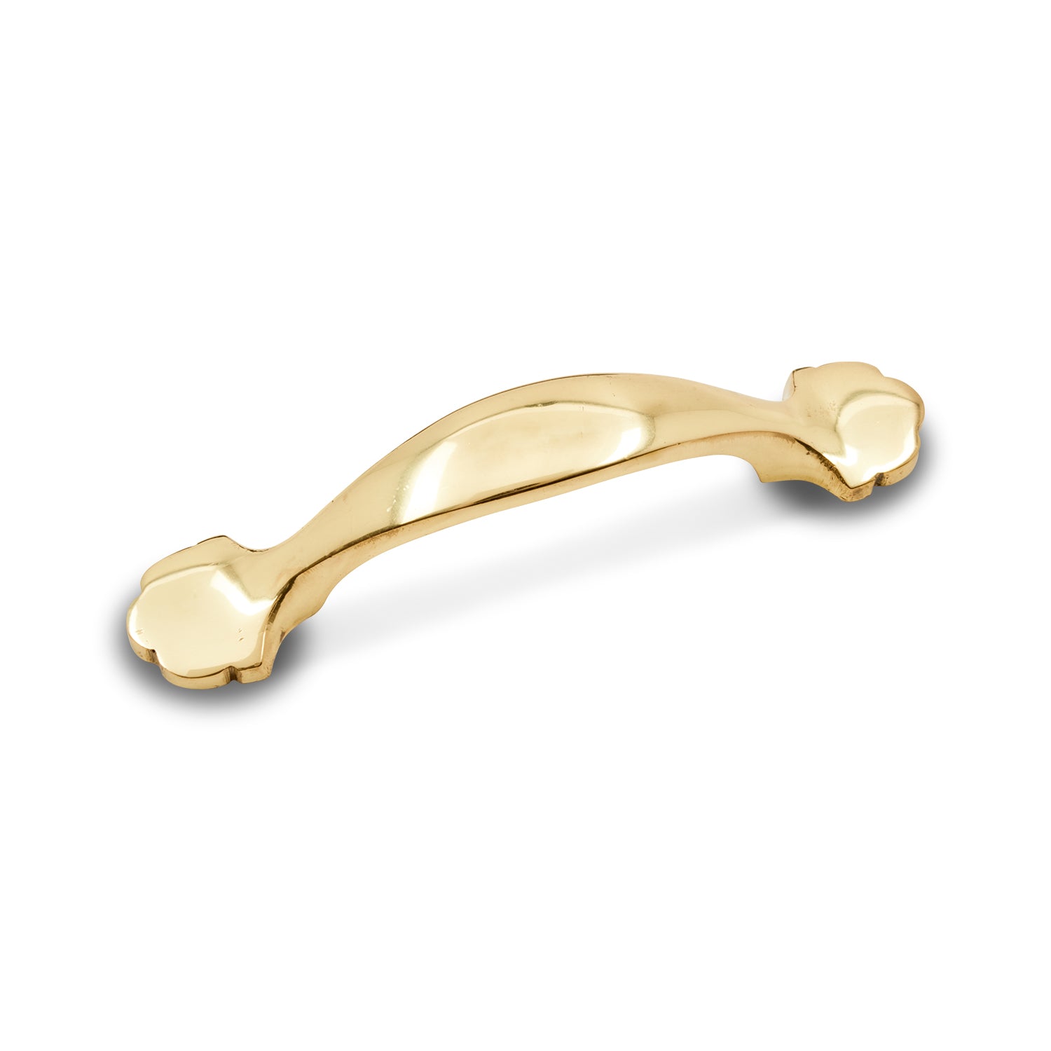 RK International - Miscellaneous Pulls - Ornate Foot 3" Bow Cabinet Pull