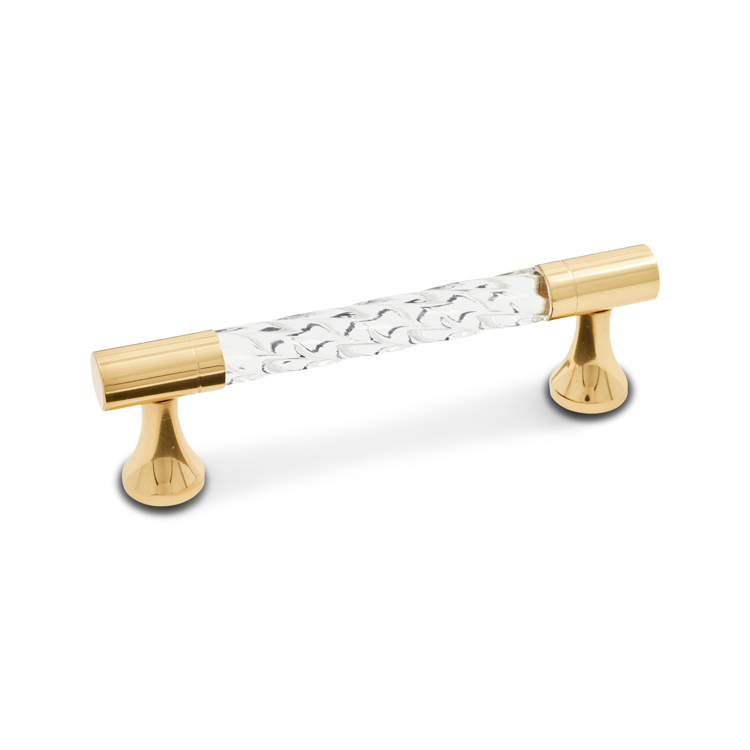 RK International - Acrylic Hammered - Acrylic Swirl 3" Cabinet Pull