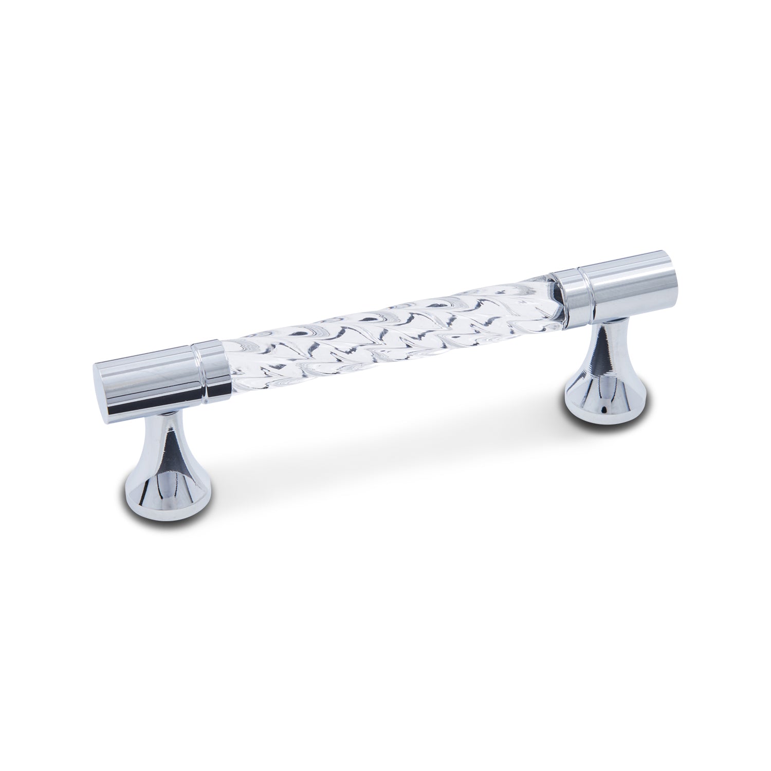 RK International - Acrylic Hammered - Acrylic Swirl 3" Cabinet Pull