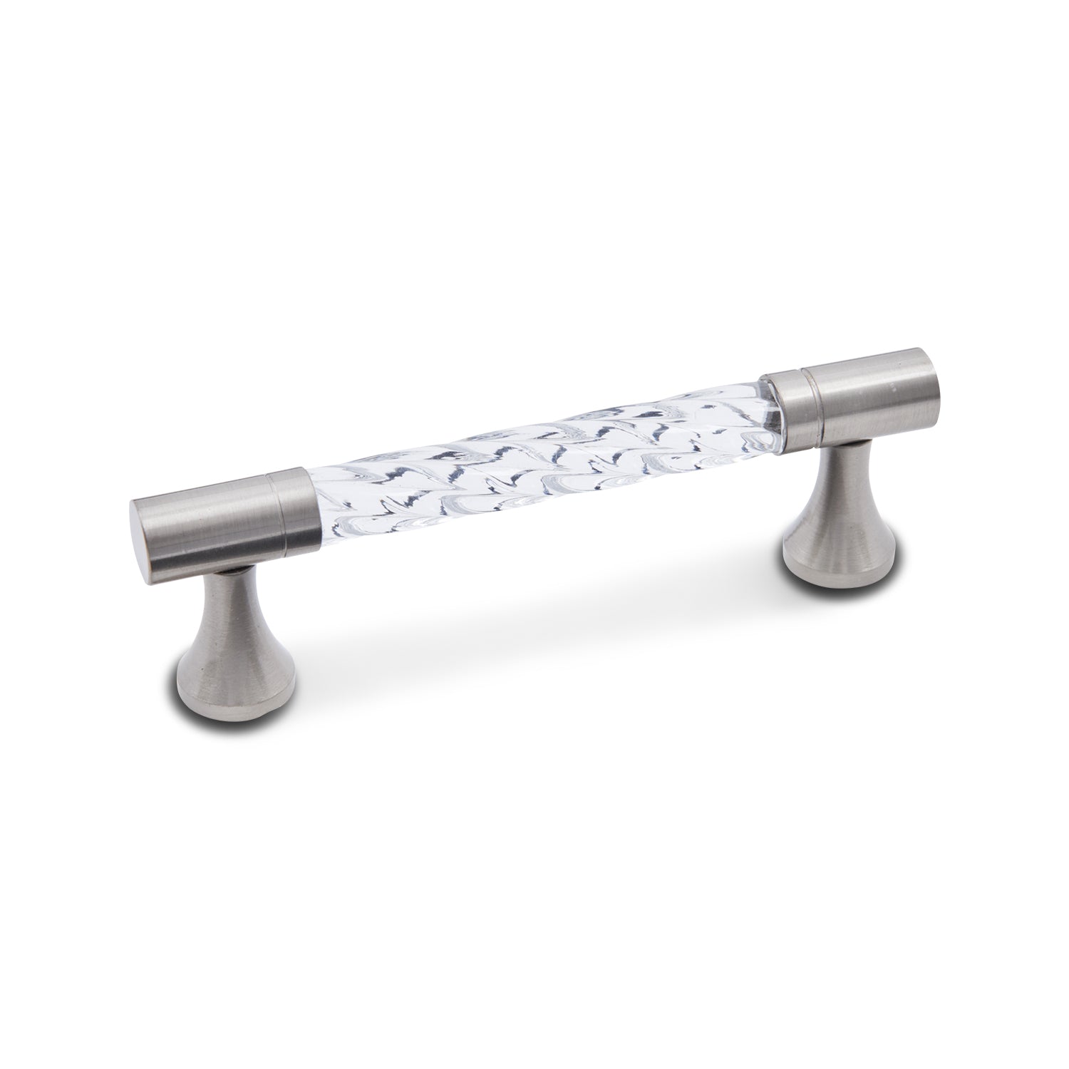 RK International - Acrylic Hammered - Acrylic Swirl 3" Cabinet Pull