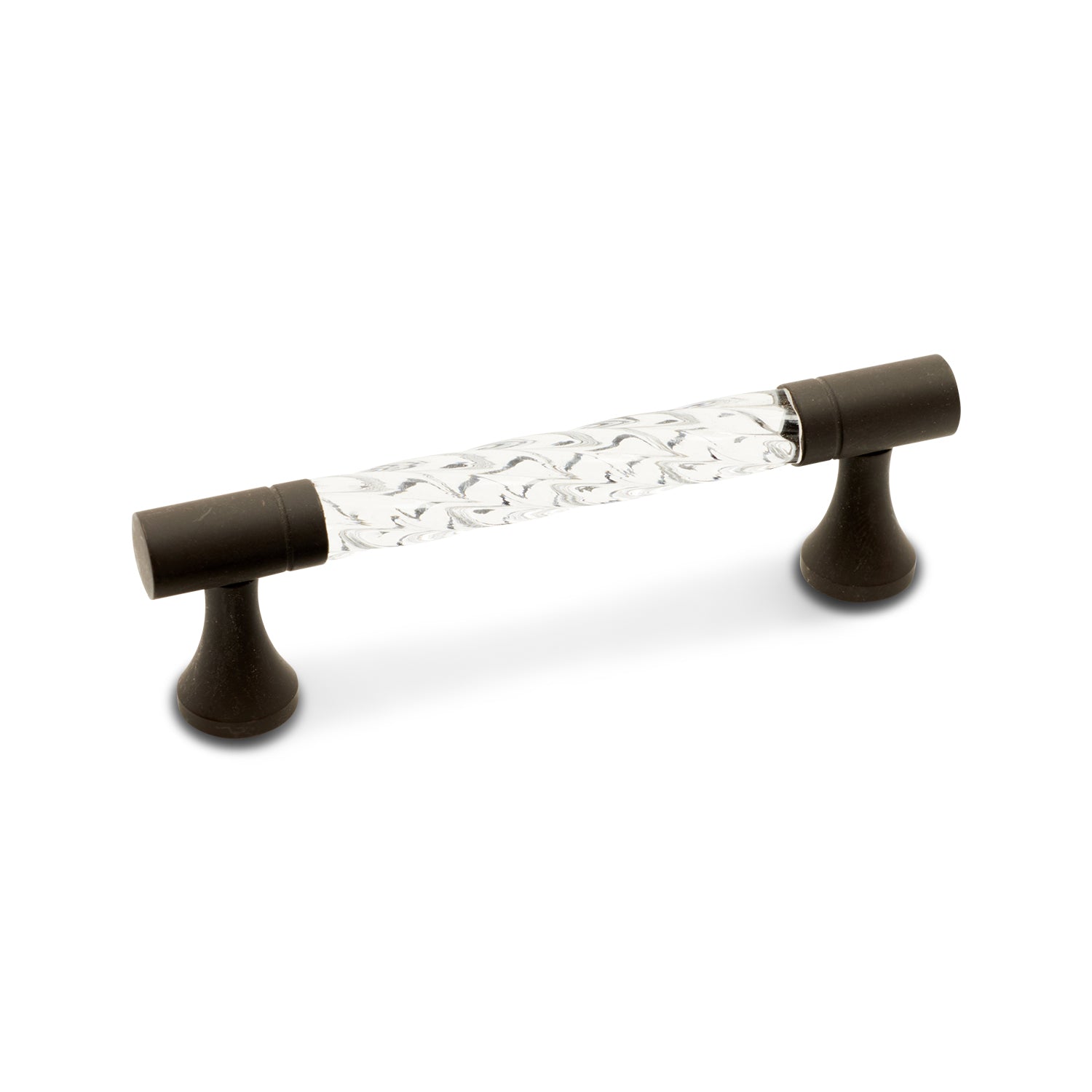 RK International - Acrylic Hammered - Acrylic Swirl 3" Cabinet Pull