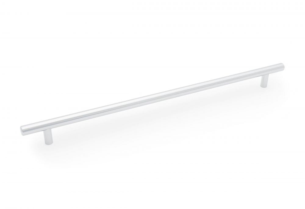 RK International - Satin Nickel & Polished Chrome - T-Bar Cabinet Pull