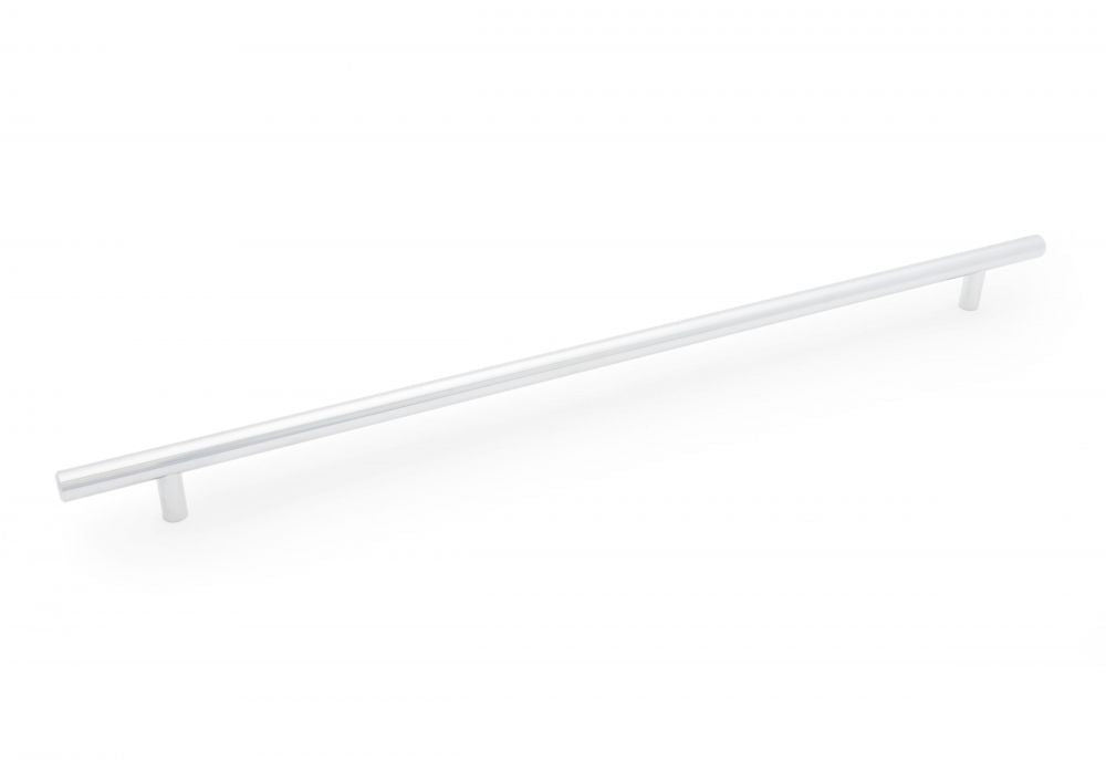 RK International - Satin Nickel & Polished Chrome - T-Bar Cabinet Pull