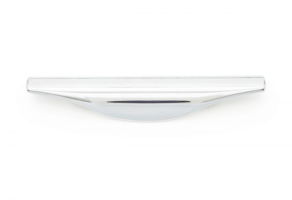 RK International - Satin Nickel & Polished Chrome - 3" Modern Flush Cabinet Pull