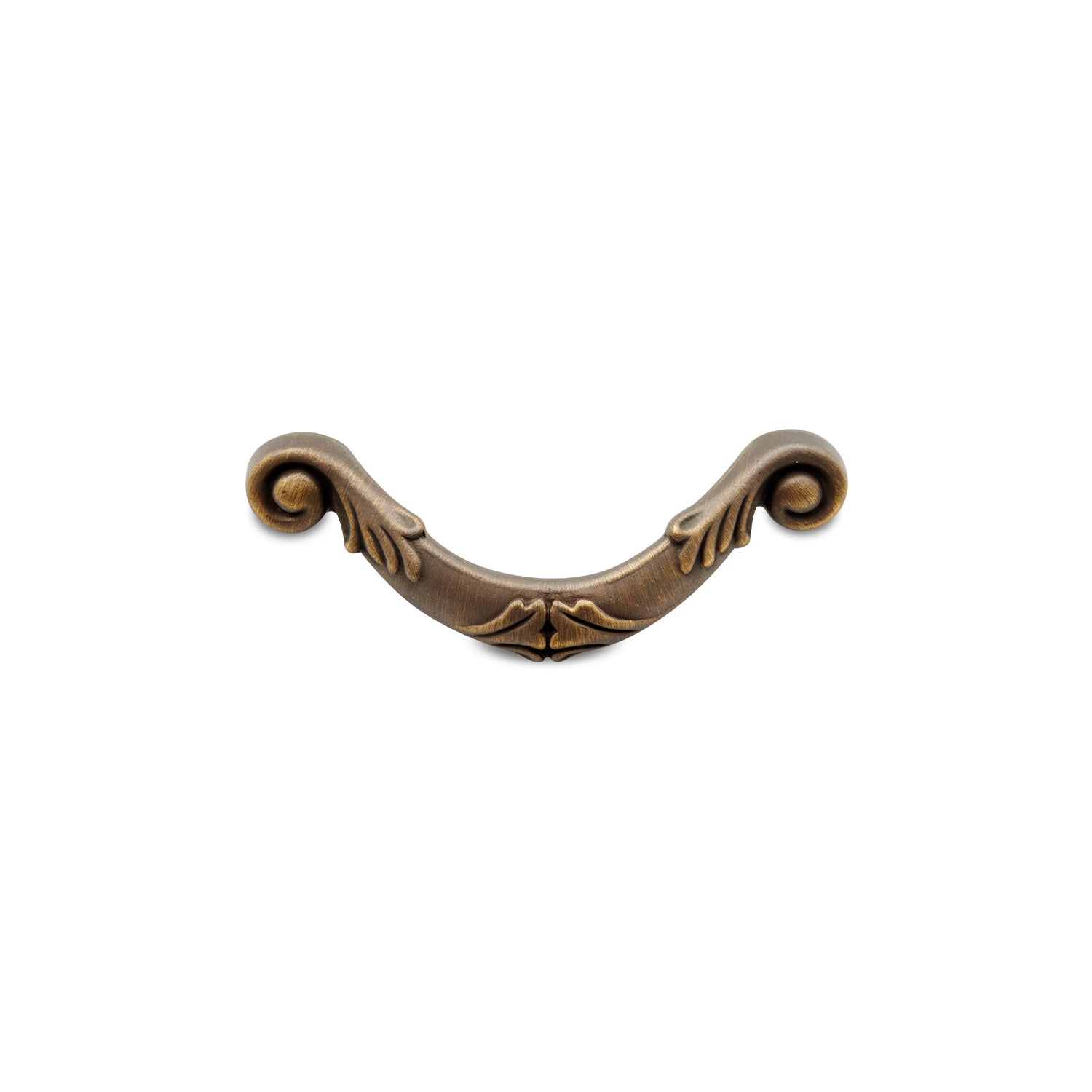 RK International - Miscellaneous Pulls - Ornate Curved Drop Cabinet Pull
