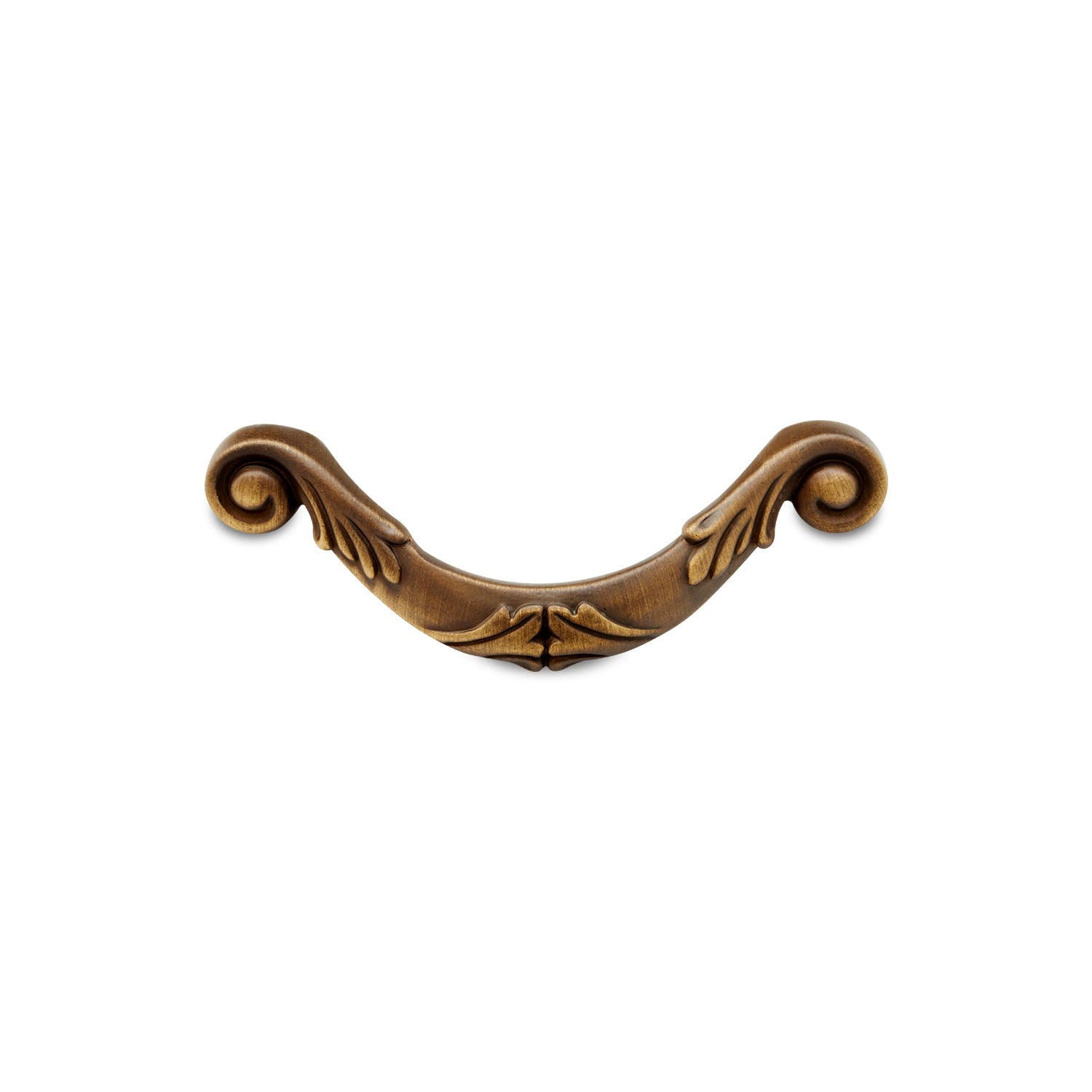 RK International - Miscellaneous Pulls - Ornate Curved Drop Cabinet Pull