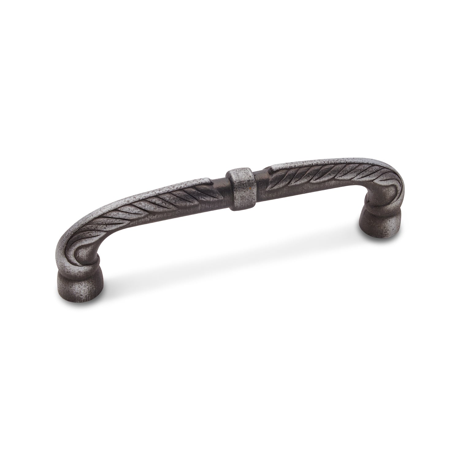 RK International - Miscellaneous Pulls - Bow Cabinet Pull with Petals and Solid Line
