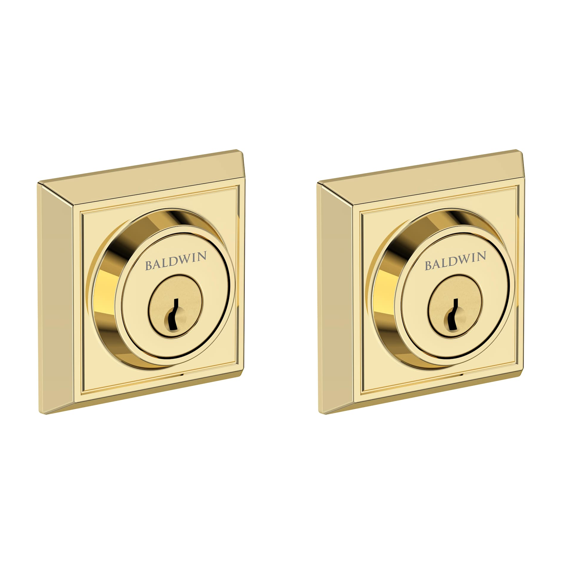 Baldwin - Reserve Collection - Deadbolts - Chamfered Square Deadbolt