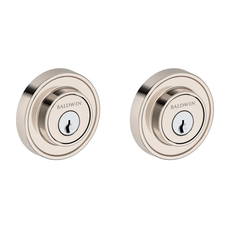 Baldwin - Reserve Collection - Deadbolts - Recessed Round Deadbolt