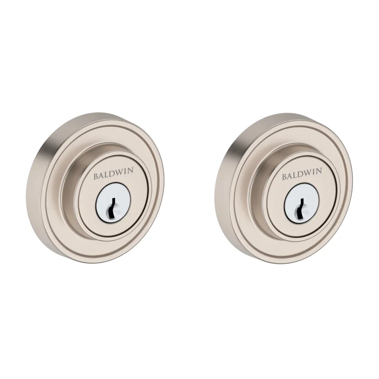 Baldwin - Reserve Collection - Deadbolts - Recessed Round Deadbolt