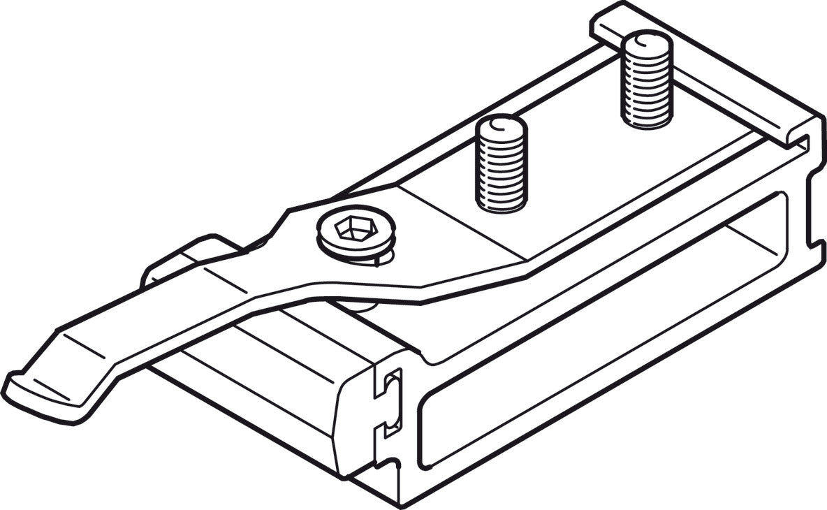 Hafele HAWA Junior 120/A Sliding Door Hardware Set (Track NOT Included)