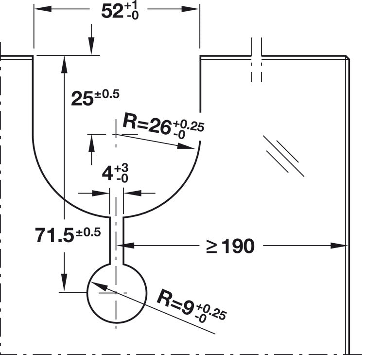 Hafele HAWA Junior 160/GP Sliding Door Hardware Set (Track NOT Included)