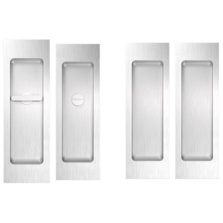 Accurate - Pocket Door Sets - Invisi-Mount Fastener Double Door (Privacy)