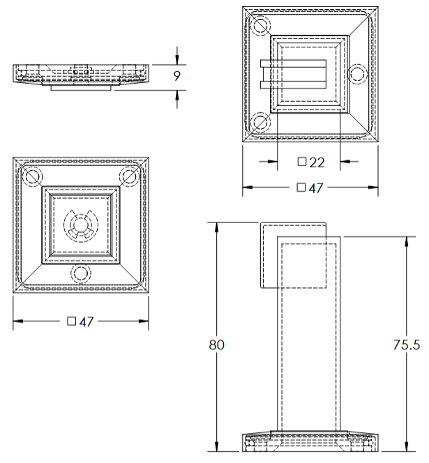Linnea - Door Accessories - DS-60 Door Stop