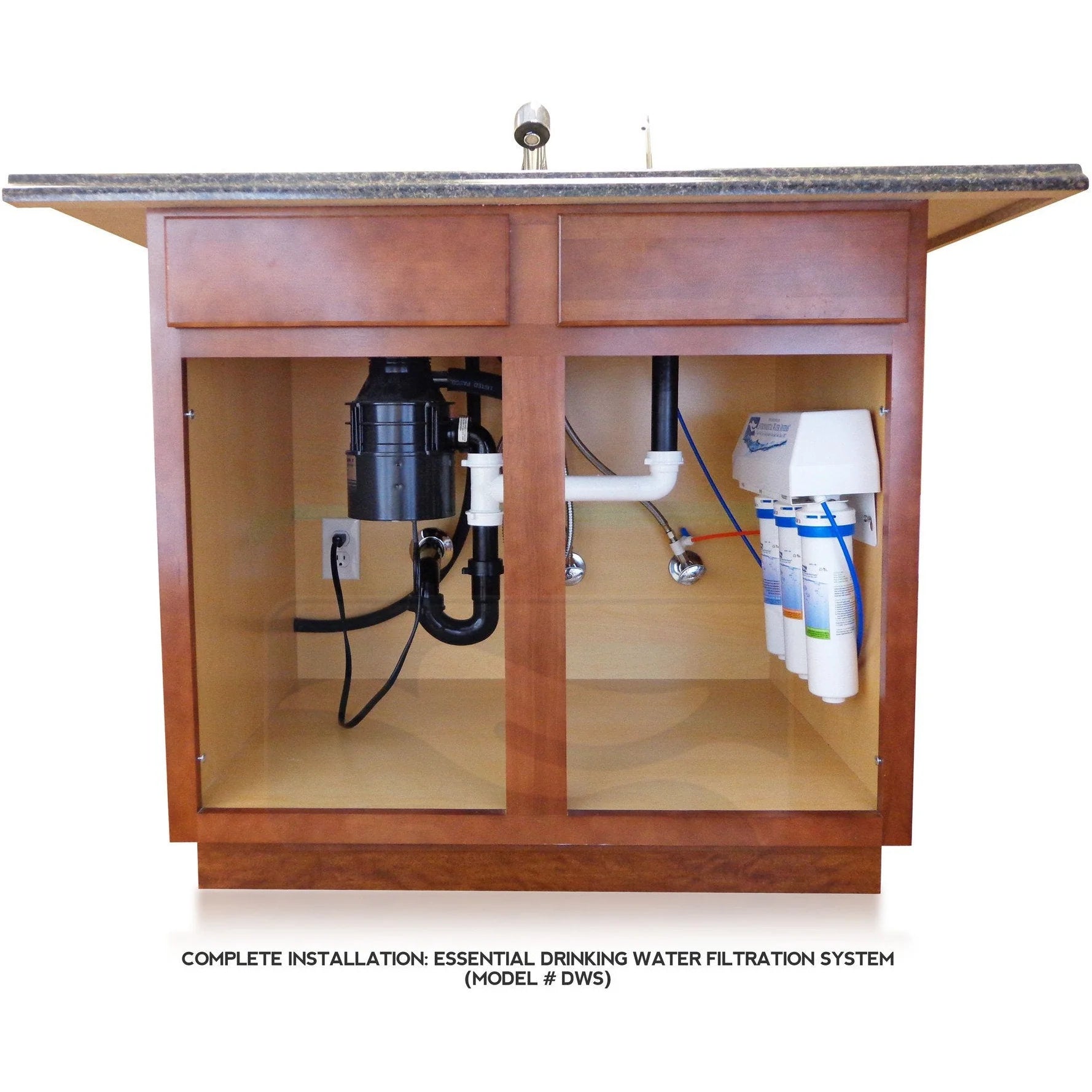 EWS - Drinking Water Systems - Essential DWS 3-Stage Filtration System (w/ Dispenser)