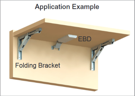 Sugatsune - Folding Bracket - Damper for EB Folding Bracket