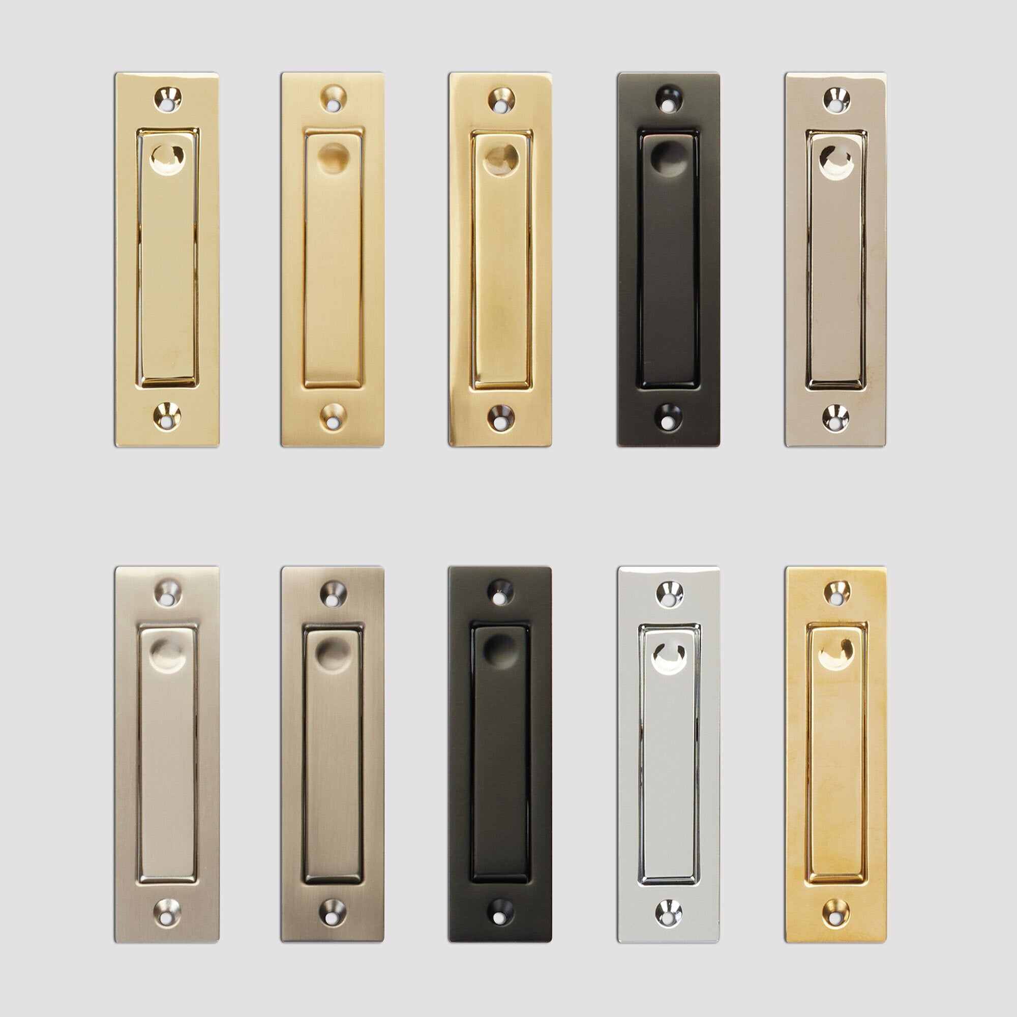 Emtek - Door Accessories - Modern Rectangular Jamb Bolt