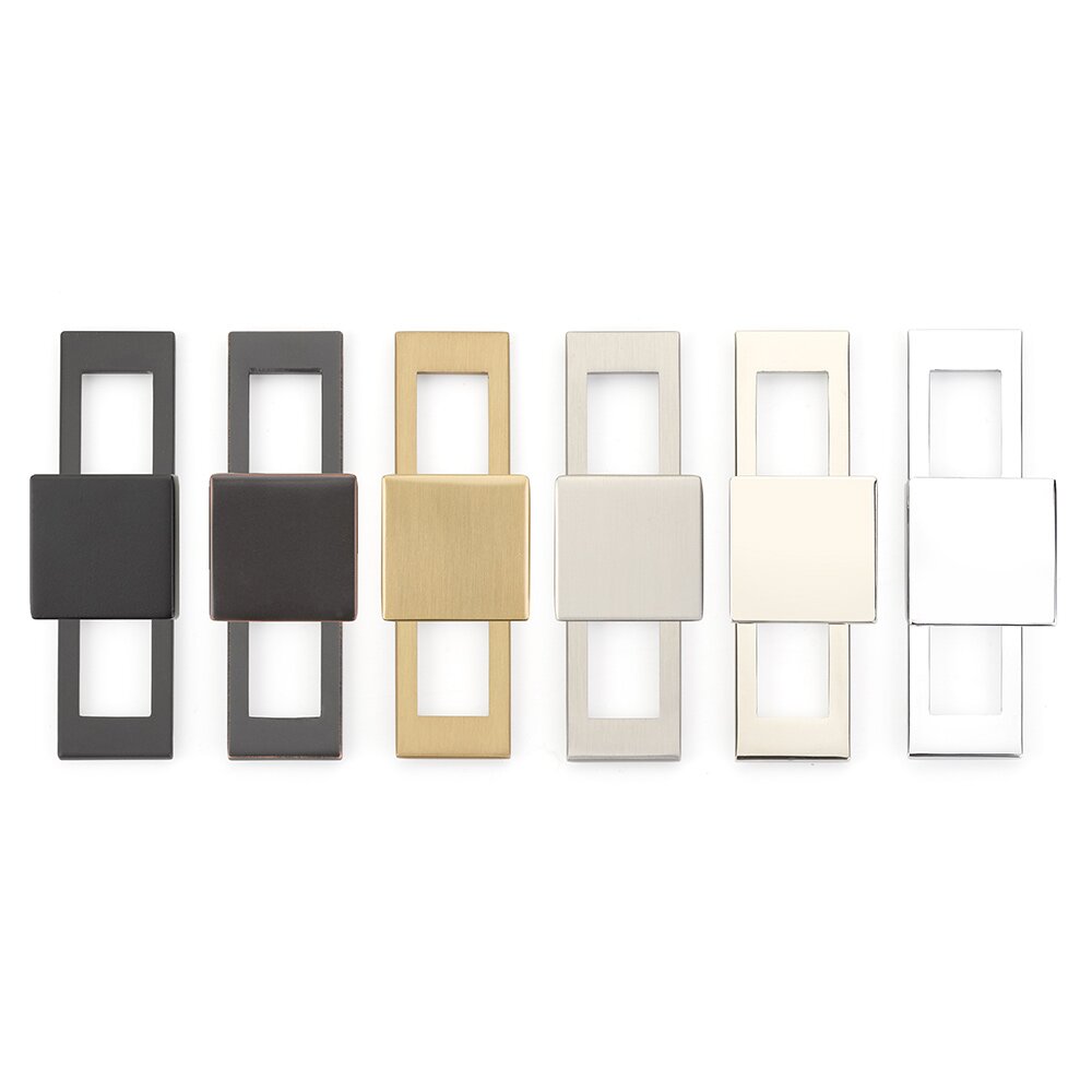 Emtek - Modern Backplate Collection - Backplate for Cabinet Knobs