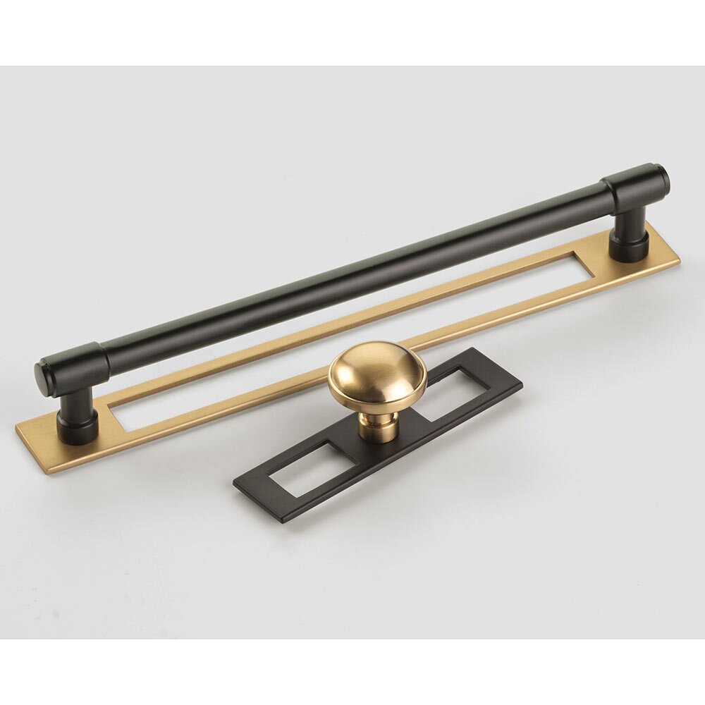 Emtek - Modern Backplate Collection - Backplate for Cabinet/Appliance Pulls