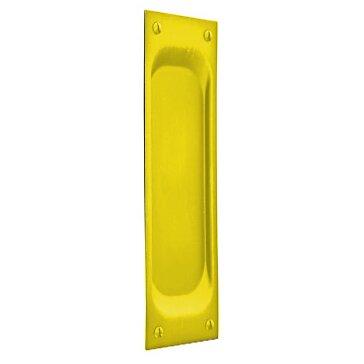 Emtek - Door Accessories - Classic Rectangular Flush Pull w/ Surface Screws