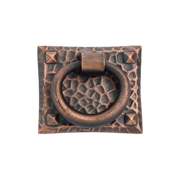 Emtek - Arts & Crafts Collection - Hammered Ring Pull