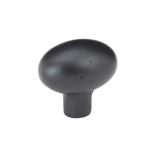 Emtek - Sandcast Bronze Collection - Sandcast Bronze Egg Cabinet Knob