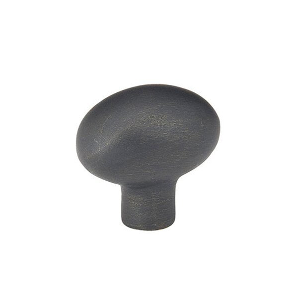 Emtek - Sandcast Bronze Collection - Sandcast Bronze Egg Cabinet Knob