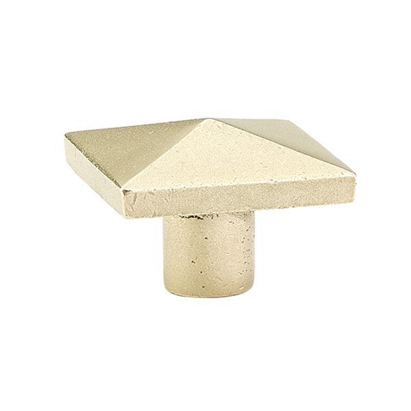 Emtek - Sandcast Bronze Collection - Sandcast Bronze Square Cabinet Knob