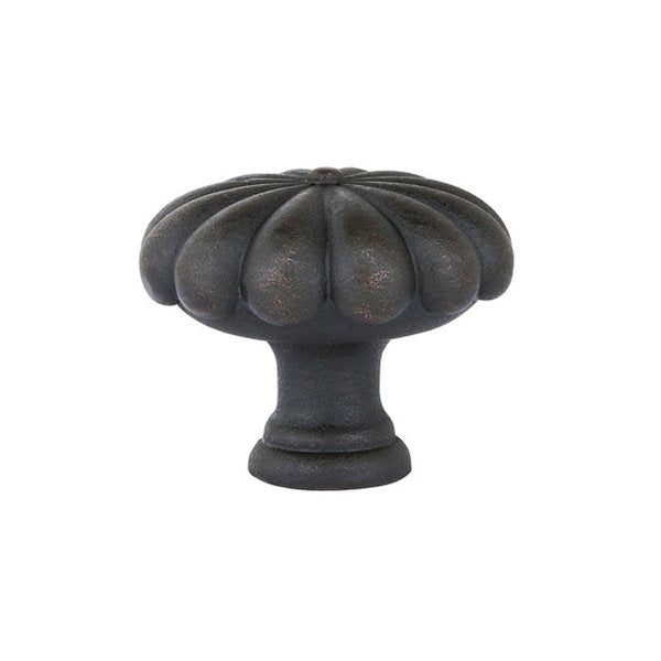 Emtek - Tuscany Bronze Collection - Tuscany Bronze Fluted Round Cabinet Knob
