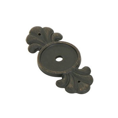 Emtek - Tuscany Bronze Collection - Backplate For Cabinet Knob