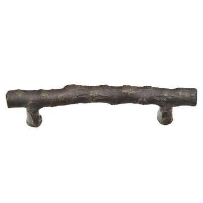 Emtek - Sandcast Bronze Collection - Sandcast Bronze Twig Cabinet Pull