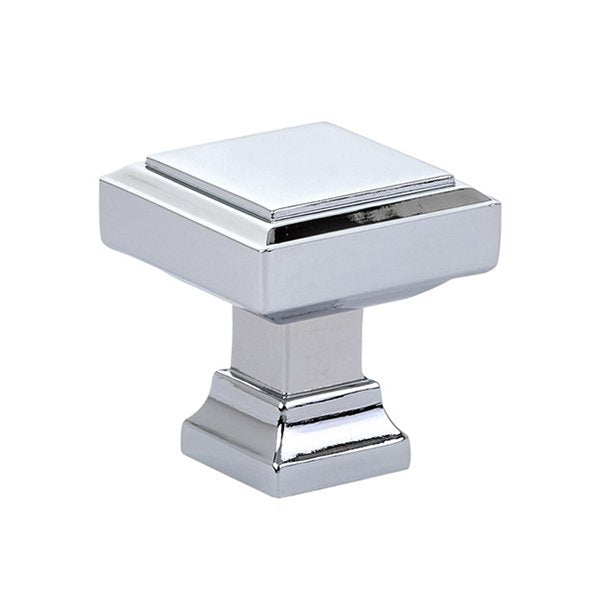 Emtek - Geometric Collection - Geometric Square Cabinet Knob