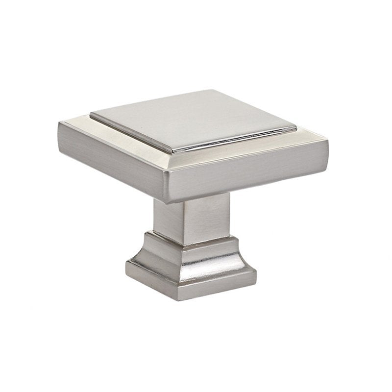 Emtek - Geometric Collection - Geometric Square Cabinet Knob