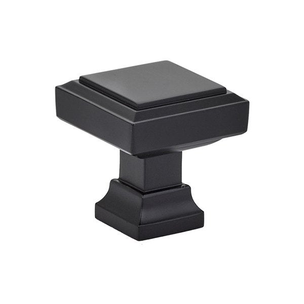 Emtek - Geometric Collection - Geometric Square Cabinet Knob